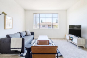 San Jose 1BR w Gym Pool WD nr highways VTA SFO-549